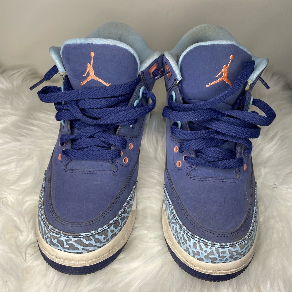 Dark Purple Dust Jordan 3s